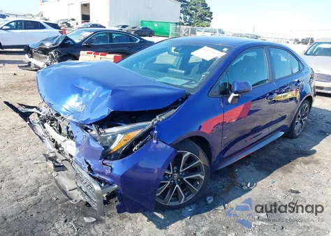 2022 Toyota Corolla Se/Night Shade from USA, damaged, VIN 5YFS4MCE4NP124636
